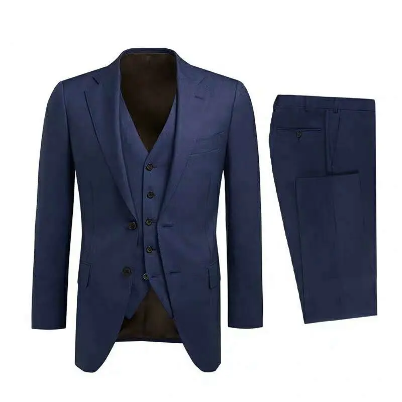 mtm made to measure man suit Classic pattern casual British style vest custom men suit bespoke suits Y040