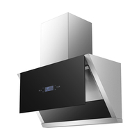 Hotte de cuisine murale IDEA, hottes de cuisinière intégrées intelligentes, extracteur de hotte de cuisine à tirage latéral électrique, absorbeur de fumée de cuisine