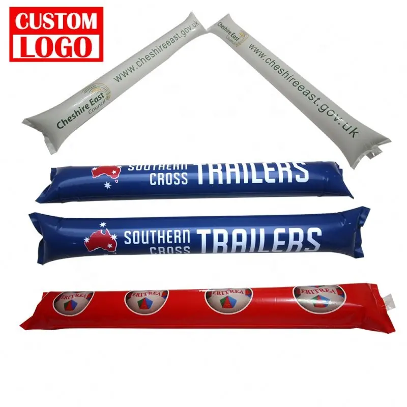 Wholesale Customized Inflatable Boxing Stick Custom Stick Ballon Clappers For Party Event