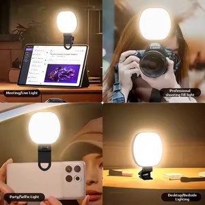 Iluminación <span class=keywords><strong>de</strong></span> <span class=keywords><strong>fotografía</strong></span> LED RGB portátil para Selfie, teléfonos móviles, portátiles y cámaras, Clip <span class=keywords><strong>de</strong></span> carga magnética, iluminación <span class=keywords><strong>de</strong></span> relleno <span class=keywords><strong>de</strong></span> bolsillo - Product Image 6