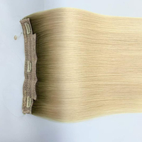 Extensions Halo en Cheveux Humains Remy 100% Naturels, Fil Invisible, Qualité Premium, Aspect Naturel, Lisses, Vente en Gros, Fournisseur Direct Usine