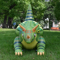 Jouet animal gonflable de qualité personnalisée rapace en PVC Dragon Raptor gonflable en PVC pour l'extérieur modèle de dinosaure publicitaire pour balade
