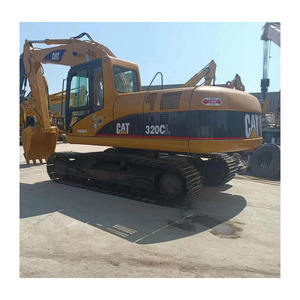Excavadora de segunda mano de alta calidad Cat320C 20ton Excavadora grande usada con motor original Horas DE TRABAJO bajas - Product Image 1