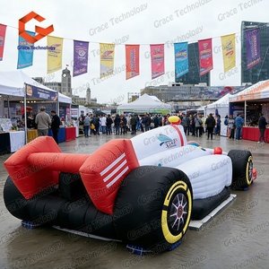 Gran Oferta: Coche de Carreras Inflable Personalizado, el Más Nuevo y Popular, Ideal para Publicidad - Product Image 3