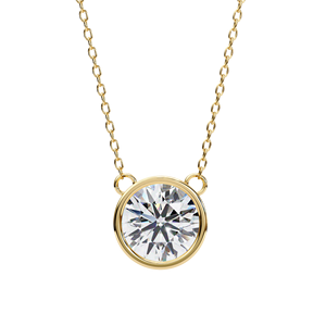 Collier pendentif élégant style diamant pour femme, bijou simple et raffiné pour le quotidien, design léger, finition brillante, option cadeau - Product Image 3