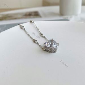 Collar de Plata de Ley 925 con Baño de Rodio y Circonitas 5A, Diseño de Corazón Eterno, Joyería de Lujo Personalizada Dylam - Product Image 6