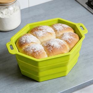 Bandeja de Silicona Antiadherente Resistente a Altas Temperaturas, Molde para Hornear Pan de Grado Alimenticio, Herramienta para Repostería - Product Image 3