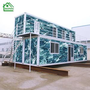 Neuestes Design Luxuriöses 20-Fuß-Fertigcontainerhaus zum Verkauf 20-Fuß-Containerhaus mit <span class=keywords><strong>3</strong></span> Schlafzimmern Container-Wohnhaus - Product Image 6