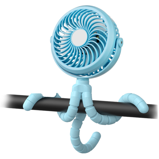 Pocket Size Portable Handheld Plastic Travel Foldable Rechargeable Cooling Fan Remote Control Low Noise Three-Speed Wearable Car