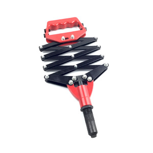 VETOOL Pistola remachadora plegable <span class=keywords><strong>de</strong></span> 32 pulgadas tipo tongs, <span class=keywords><strong>de</strong></span> cuatro pliegues, <span class=keywords><strong>de</strong></span> aluminio, <span class=keywords><strong>de</strong></span> dos manos, <span class=keywords><strong>para</strong></span> bricolaje, <span class=keywords><strong>para</strong></span> cuchillo multiusos, personalizable OEM - Product Image 1