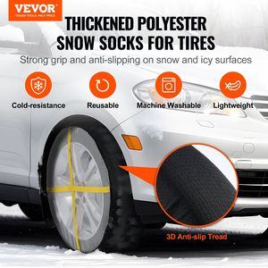 ถุงเท้าหิมะหนาสำหรับรถกระบะและยาง SUV ยางฉุดหิมะครอบคลุมเต็มรูปแบบ - Product Image 4
