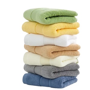 High Quality 100% Cotton Hotel <b>Towel</b> Dobby Woven Wholesale Color Options <b>Bath</b> <b>Towel</b> Collection - Product Image 3