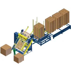 SF9025 Semi-Auto Verticale Stringer Pallet Chiodatura Macchina