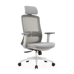 Contemporary Comfort Fabric Swivel Executive Office Chair with Gas Lift & Mesh Ergonomics Rotating Computer Desk Chair - Product Image 1