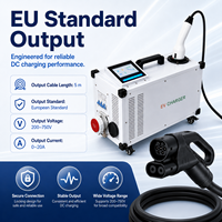 Chargeur rapide portable et mobile DC 7KW CCS2 2026 pour véhicules électriques sans batterie