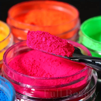 Haute Qualité Non-Formaldéhyde Nail Arts Fluorescent Pigment Poudre Néon Pigment