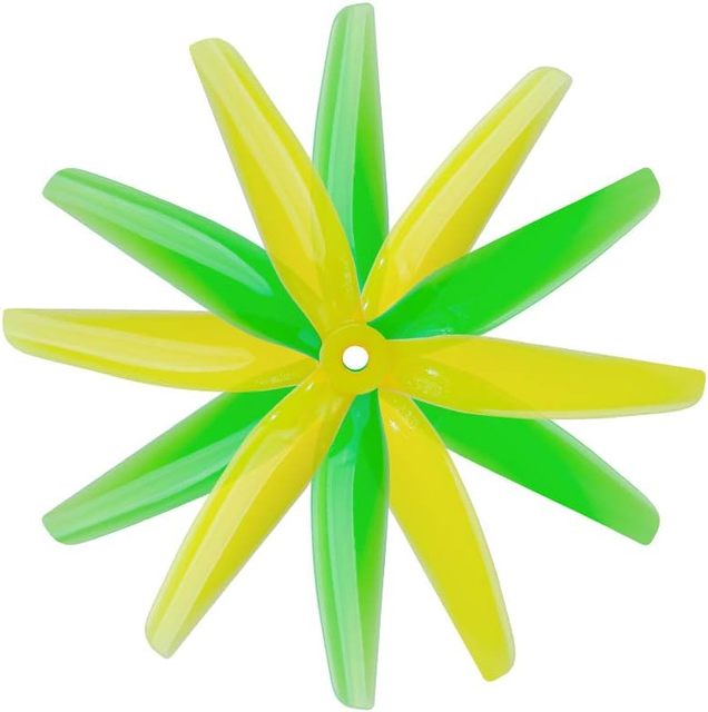 Hot Sale HQProp 5x3.7x3 3-Blade PC Propeller DIY Drone Frame Parts with Different Colors FPV Racing Drone Camera Packaged Bag