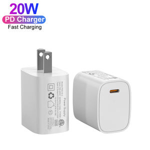 อะแดปเตอร์<span class=keywords><strong>ชาร์จ</strong></span>เร็วรับการรับรอง CE ETL PD 20W USB Type C ที่ชาร์จไฟ USB-C ผนังสำหรับ iPhone 14 15 16สำหรับ <span class=keywords><strong>iPad</strong></span> - Product Image 6