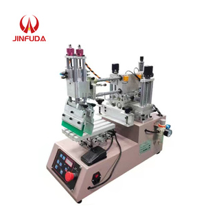 Semi Automatic Desktop Plane Screen Printer Flat Silk Screen Printing Machine for Clothes Insoles Leather Fabric