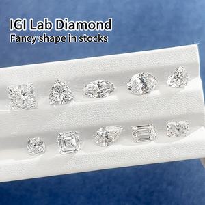 Diamante Suelto de Laboratorio Messi Jewelry, 1ct~5ct, Color D, Forma Fantasía, Diamante Cultivado en Laboratorio - Product Image 2