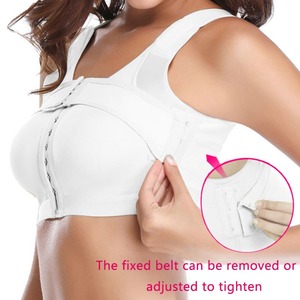 Correcteur de posture respirant en maille solide sans armatures, <span class=keywords><strong>soutien</strong></span>-<span class=keywords><strong>gorge</strong></span> de maintien post-chirurgical, vente en gros - Product Image 4