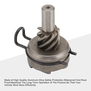 Junta de arranque de motocicleta GOOFIT, <span class=keywords><strong>cubierta</strong></span> derecha del motor, arrancador de cárter con reemplazo de correa 669 para Scooter GY6 <span class=keywords><strong>50cc</strong></span>-100cc - Product Image 3