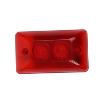 Sirène stroboscopique miniature 12V, alarme filaire à lumière rouge 108dB pour la sécurité domestique