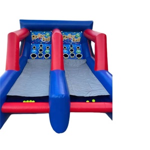 Fabricant professionnel de jeux gonflables pour enfants, jeu de boules à roulettes gonflables double pour les fêtes et les événements des enfants, location - Product Image 6