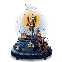 The Nightmare Before Christmas Music Anime Halloween Snow Globe for Gifts
