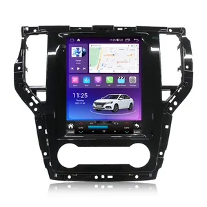 NaviFly Tesla sistem navigasi mobil, sistem navigasi mobil sistem Android untuk Roewe RX5 2016-2018 mendukung 360 cam pengontrol suara