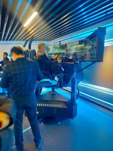 VR Star Space Sim Racing Rig &amp;racing <strong>Simulator</strong> <strong>Tv</strong> Arcade Games Full Motion Sim Cockpit 6 Dof Racing Car <strong>Simulator</strong> No Reviews yet - Product Image 6