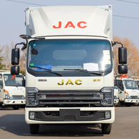 Camión de Carga con Caja de Gran Volumen JAC 4X2 Diésel con Motor Cummins de 5 Toneladas, Nueva Marca China 2026