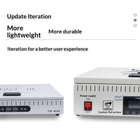 Machine de scellage de films thermorétractables pour boîtes cadeaux de thé chinois, de films plastiques d'emballage et de séparation d'écrans de téléphones portables