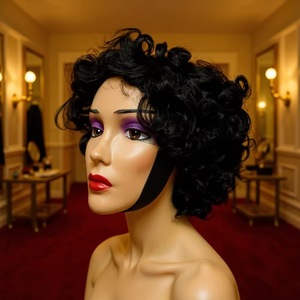 Peluca de Estilo Romántico con Acabado Mate Natural, Resistente a Altas Temperaturas, Estilo Seda - Product Image 1