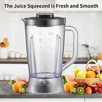 Pièces de rechange pour blender OEM/ODM 1,25 L, gobelet de remplacement pour mixeur, pour usage domestique
