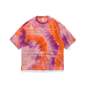 Di alta qualità T-Shirt T-Shirt Oversize stile uomo Unisex Logo personalizzato Oversize T-Shirt Tye T-Shirt da uomo 2021 - Product Image 5