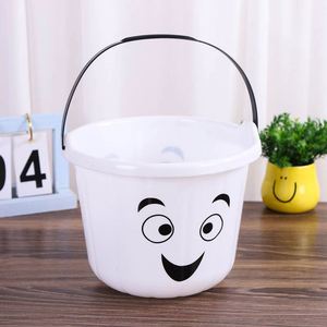 <b>Party</b> Supplies <b>Sweet</b> Ghost Pails With Handle Trick or Treat Plastic Halloween Bucket - Product Image 3