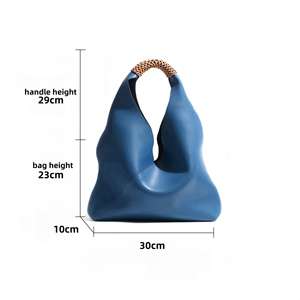 Sac à main pour femme en cuir de luxe en forme de seau, très vendu - Product Image 2