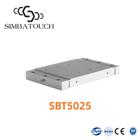 Capteur de force à plaque plate à charge statique industriel SIMBATOUCH 50kg 200kg IP67 Cellule de compression planaire haute précision en acier inoxydable