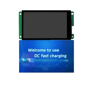 OEM низкая цена дома с использованием 4,3/7 дюймов светодиодный HD DC дисплей экран для электрического зарядного устройства Автомобильная станция mode4 EV зарядная станция