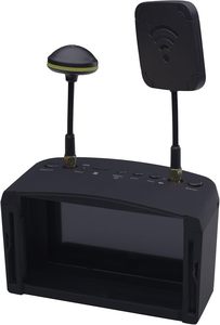 Cool Design <span class=keywords><strong>VR</strong></span> AR 5.8G FPV Lunettes EV800D DVR Verre Double Antenne <span class=keywords><strong>Casque</strong></span> Batterie Récepteur RC Racing <span class=keywords><strong>Drone</strong></span> UAV - Product Image 3