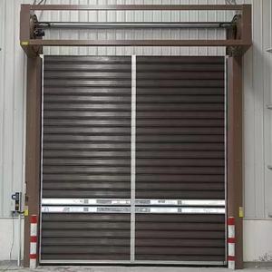 <span class=keywords><strong>Porte</strong></span> spirale industrielle à grande vitesse certifiée CE pour l'<span class=keywords><strong>entrée</strong></span> des usines et des garages - Product Image 1