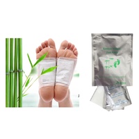 Patch Détoxifiant pour les Pieds HODAF 2-en-1 à la Menthe, Certifié CE ISO, en Tissu Non-Tissé 6x8cm, Autocollant Équilibrant pour les Pieds, Durée de Vie 3 Ans