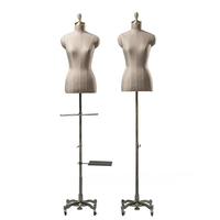 Présentoir de costume d'affaires de Mannequin demi-longueur de femme pour la Table de robe de modèle d'accessoires de fenêtre de magasin de vêtements