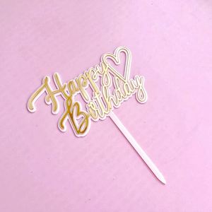 Decoración Personalizada al por Mayor para Pasteles de Acrílico, Adorno para Mesa de Postres con Pentagrama de Amor para Cumpleaños, Navidad, San Valentín y Fiestas - Product Image 5