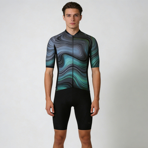 Jersey de Ciclismo Personalizado con Logotipo, Transpirable, que Absorbe la Humedad, Material Suave, Corte de Competición, para Eventos de Ciclismo en Carretera y Deportes al Aire Libre - Product Image 5