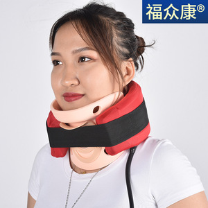 Collarín cervical ajustable para fijación de la columna vertebral y alivio del dolor de cuello - Product Image 4