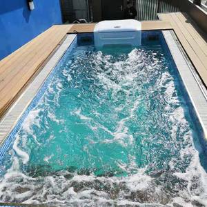 Bewatter Venta caliente Máquina de natación de contracorriente Máquina de entrenamiento de natación Máquina de corriente de natación de baja vibración - Product Image 5