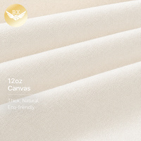Sac fourre-tout en toile de coton blanchie de 12 oz, imprimé avec logo personnalisé, réutilisable, écologique, pour courses, rangement, cadeaux et usage quotidien