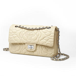 Nouveau Sac à Bandoulière Matelassé en Cuir Véritable de Haute Qualité pour Femme 2025 – Cuir de Chèvre de Haute Montagne Première Couche, Porté Épaule Unique - Product Image 6